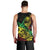 Personalised Reggae Jawaiian Festive Men Tank Top Mix Polynesian