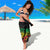 Personalised Reggae Jawaiian Festive Sarong Mix Polynesian