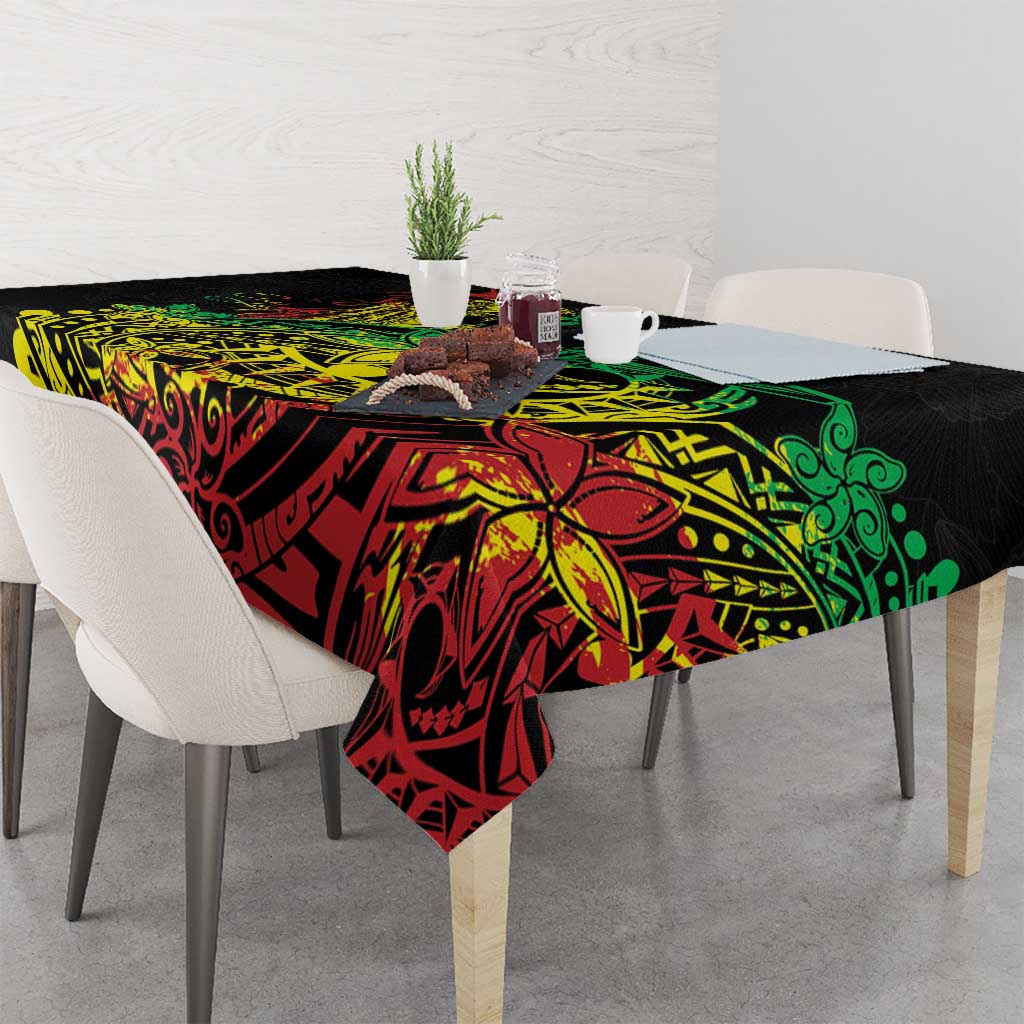 Personalised Reggae Jawaiian Festive Tablecloth Mix Polynesian LT7 - Polynesian Pride
