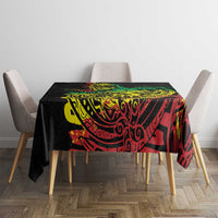 Personalised Reggae Jawaiian Festive Tablecloth Mix Polynesian LT7 - Polynesian Pride