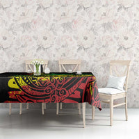 Personalised Reggae Jawaiian Festive Tablecloth Mix Polynesian LT7 - Polynesian Pride