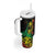 Personalised Reggae Jawaiian Festive Tumbler With Handle Mix Polynesian