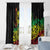 Personalised Reggae Jawaiian Festive Window Curtain Mix Polynesian