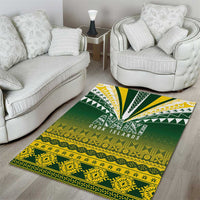 Cook Islands Rugby Area Rug Kuki Avaiki LT7 - Polynesian Pride