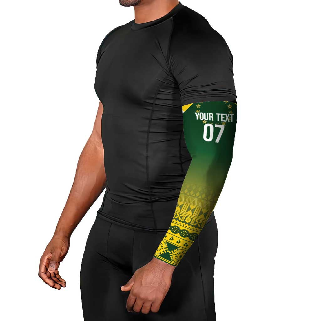 Cook Islands Rugby Custom Arm Sleeves Kuki Avaiki - Polynesian Pride
