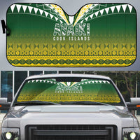 Cook Islands Rugby Auto Sun Shade Kuki Avaiki - Polynesian Pride