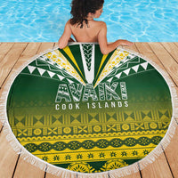 Cook Islands Rugby Beach Blanket Kuki Avaiki LT7 - Polynesian Pride