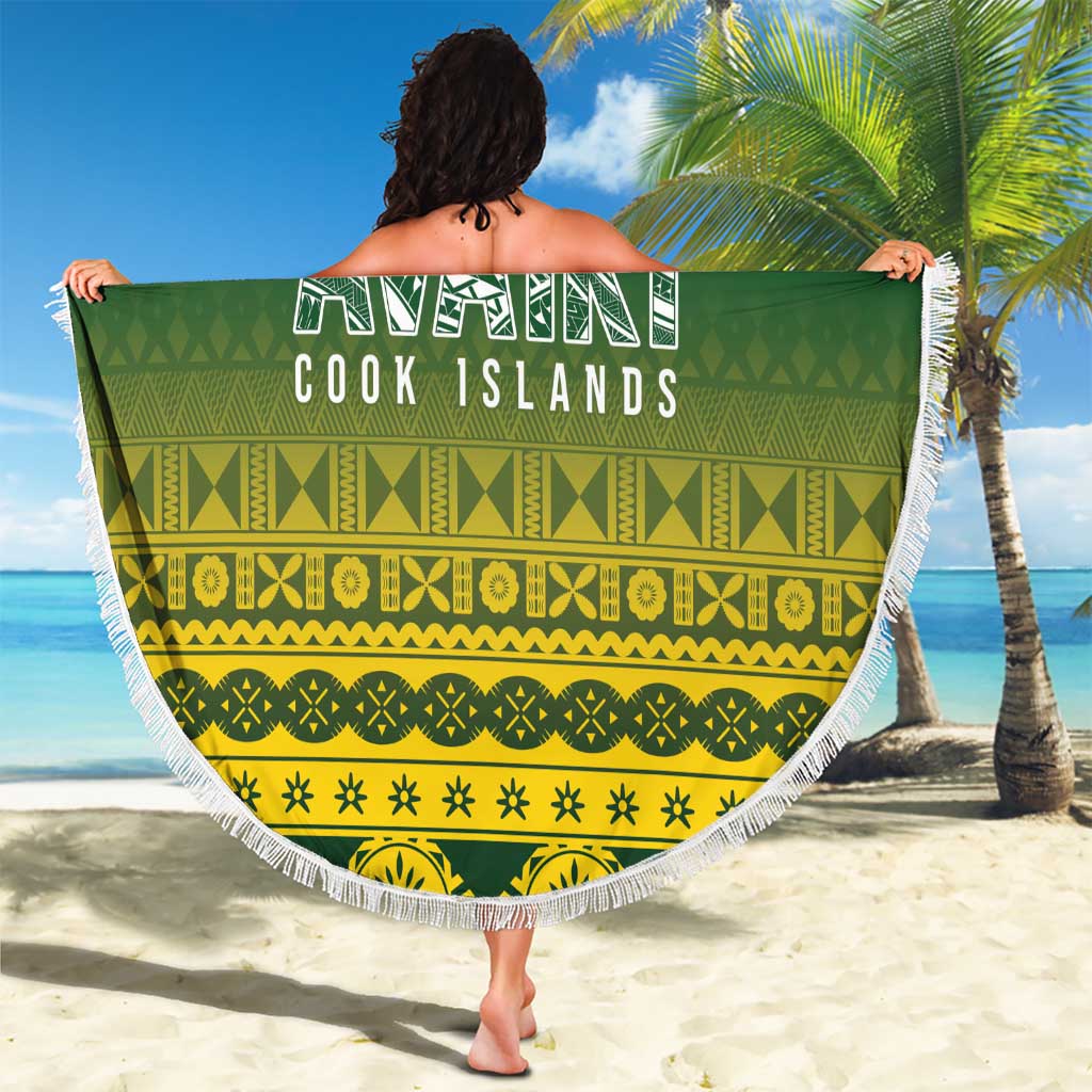 Cook Islands Rugby Beach Blanket Kuki Avaiki LT7 - Polynesian Pride