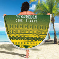 Cook Islands Rugby Beach Blanket Kuki Avaiki LT7 - Polynesian Pride