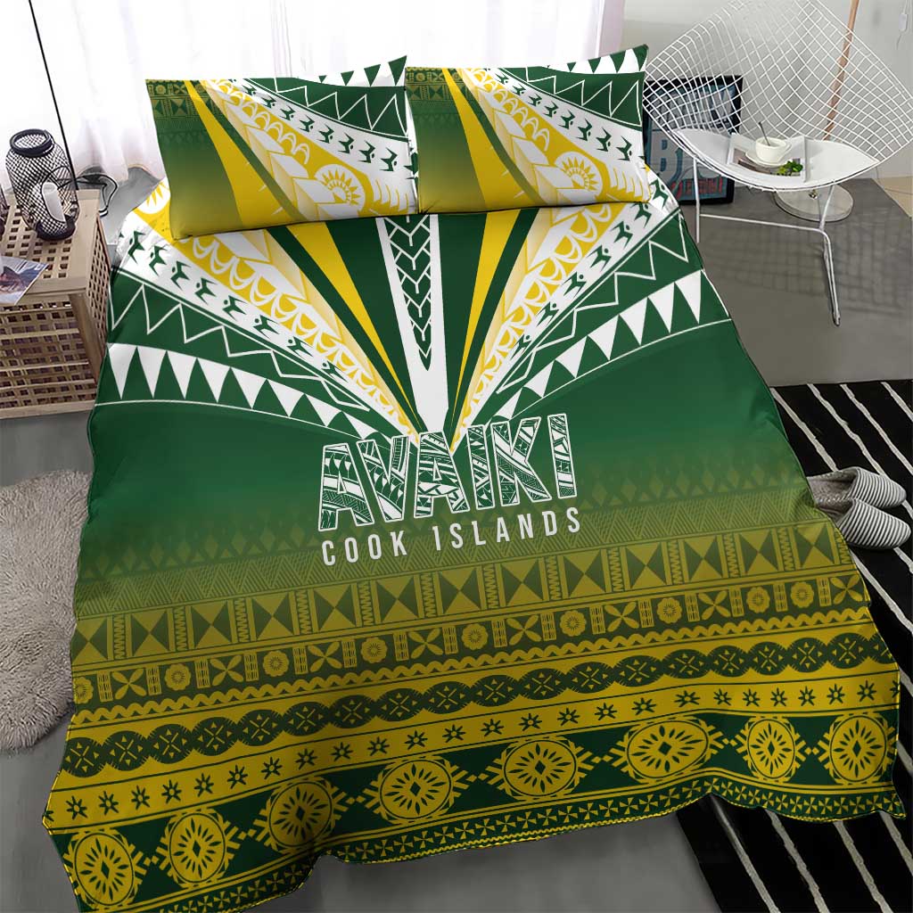 Cook Islands Rugby Bedding Set Kuki Avaiki LT7 - Polynesian Pride