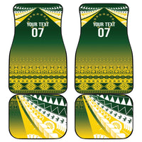 Cook Islands Rugby Custom Car Mats Kuki Avaiki LT7 - Polynesian Pride