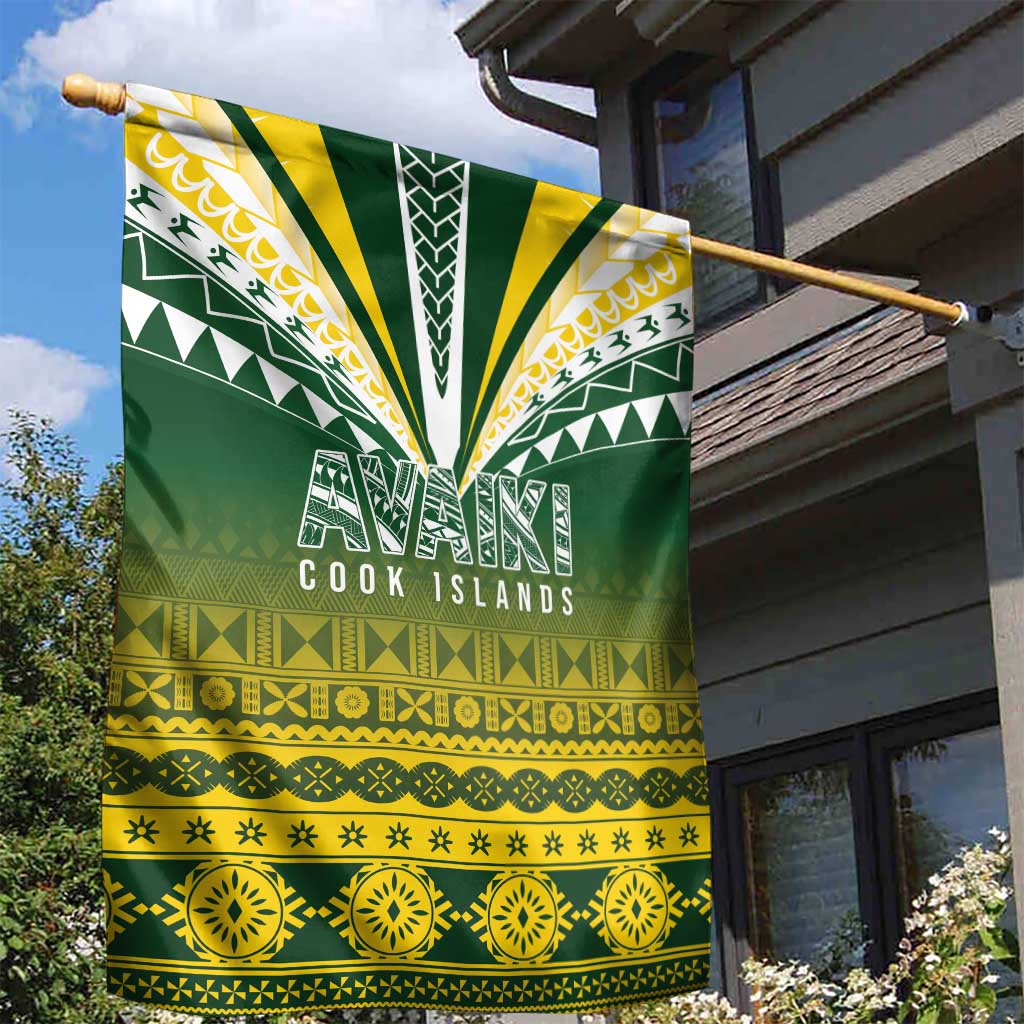 Cook Islands Rugby Garden Flag Kuki Avaiki LT7 - Polynesian Pride