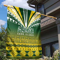 Cook Islands Rugby Garden Flag Kuki Avaiki LT7 - Polynesian Pride