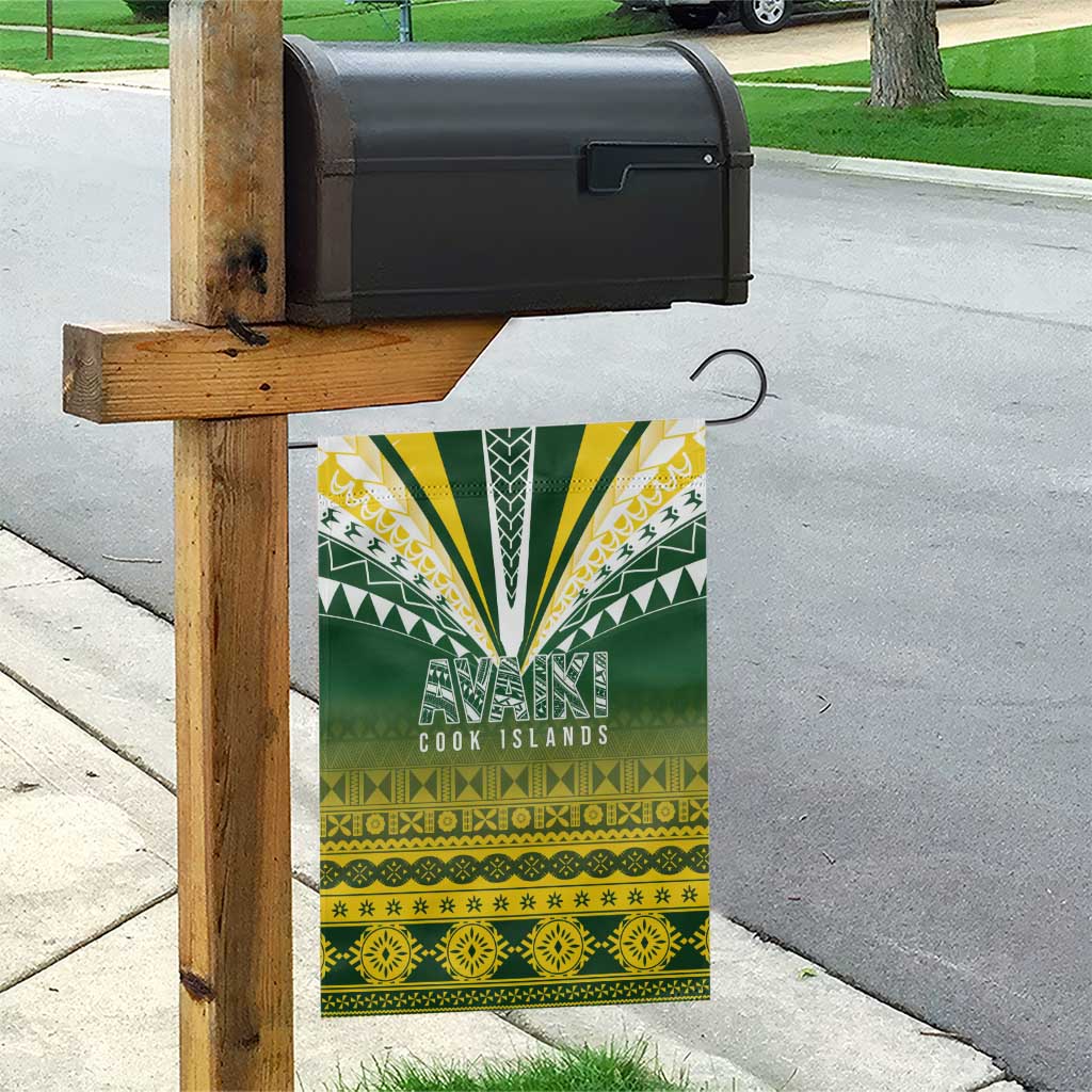 Cook Islands Rugby Garden Flag Kuki Avaiki LT7 - Polynesian Pride