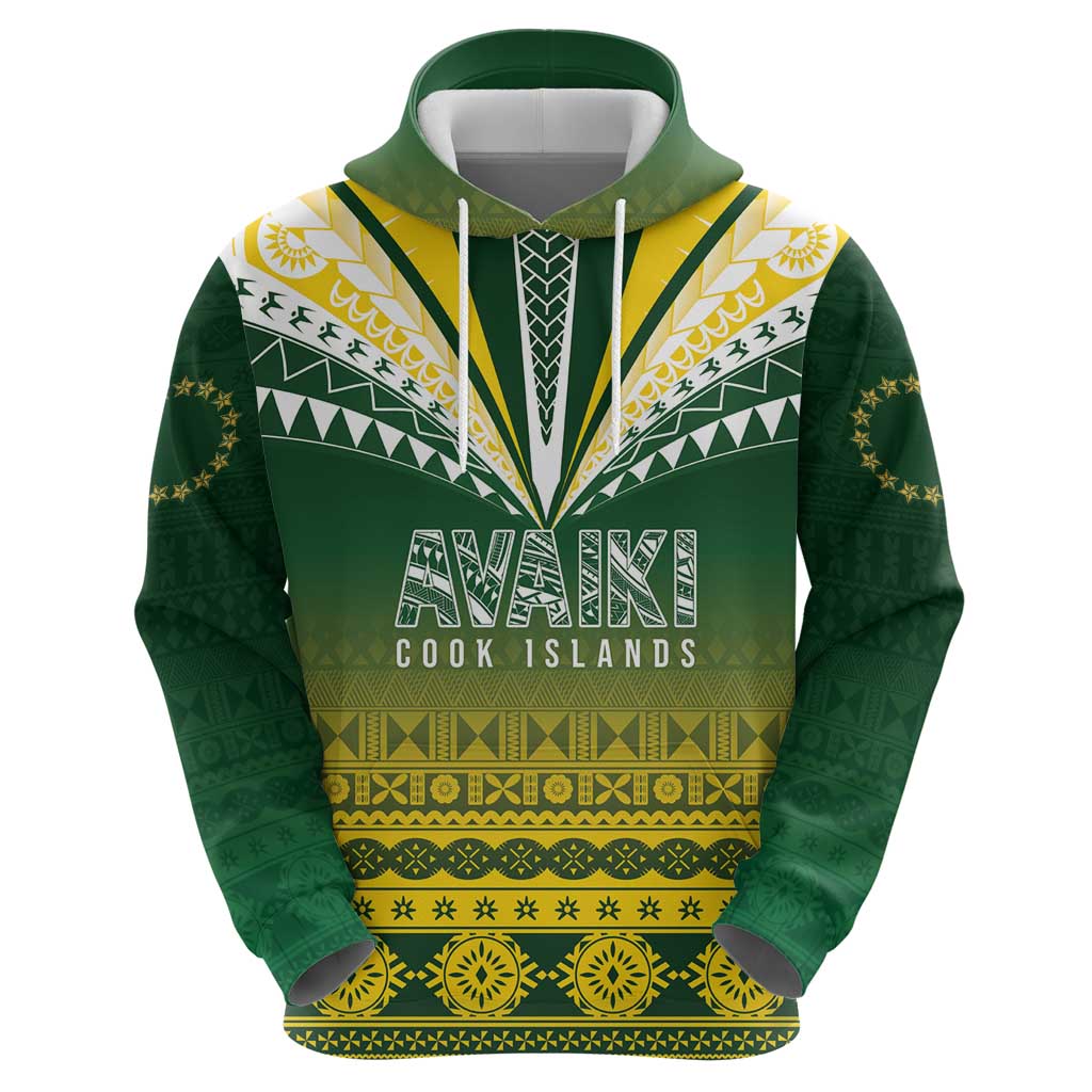 Cook Islands Rugby Custom Hoodie Kuki Avaiki LT7 - Polynesian Pride