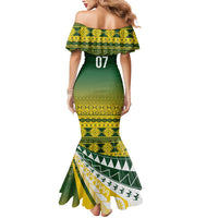Cook Islands Rugby Custom Mermaid Dress Kuki Avaiki LT7 - Polynesian Pride