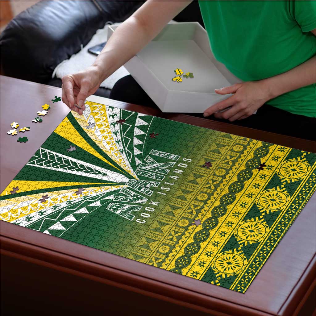 Cook Islands Rugby Puzzle Kuki Avaiki - Polynesian Pride