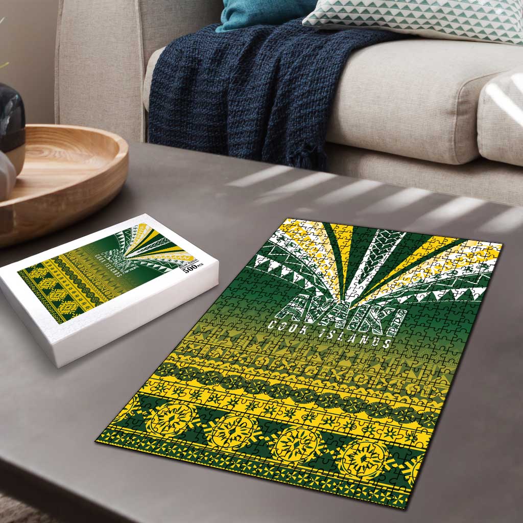 Cook Islands Rugby Puzzle Kuki Avaiki - Polynesian Pride