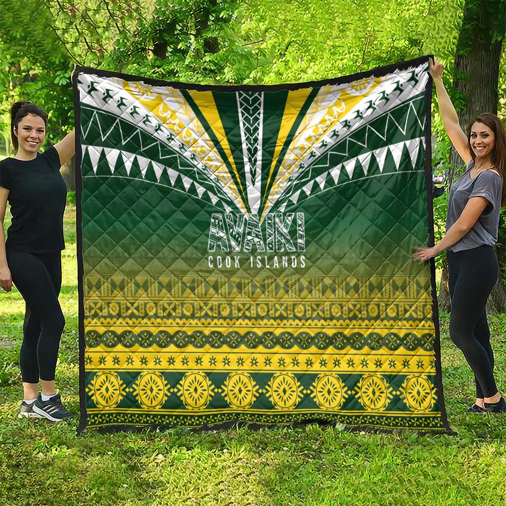 Cook Islands Rugby Quilt Kuki Avaiki LT7 - Polynesian Pride