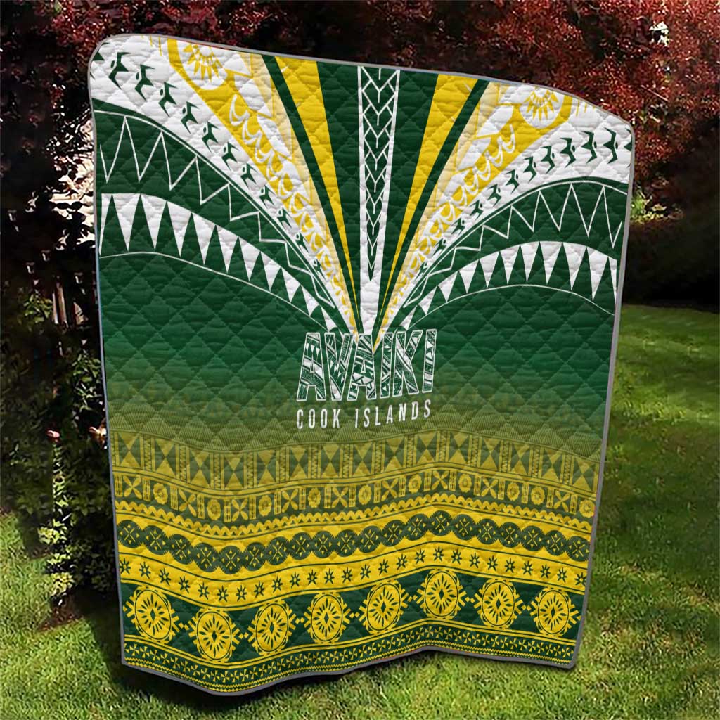 Cook Islands Rugby Quilt Kuki Avaiki LT7 - Polynesian Pride