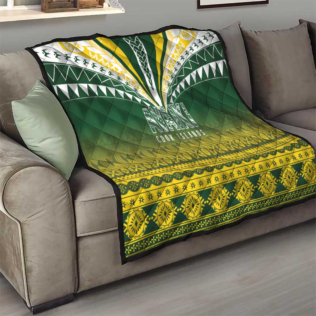 Cook Islands Rugby Quilt Kuki Avaiki LT7 - Polynesian Pride