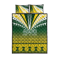 Cook Islands Rugby Quilt Bed Set Kuki Avaiki LT7 - Polynesian Pride