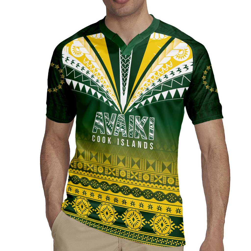 Cook Islands Rugby Custom Rugby Jersey Kuki Avaiki LT7 - Polynesian Pride