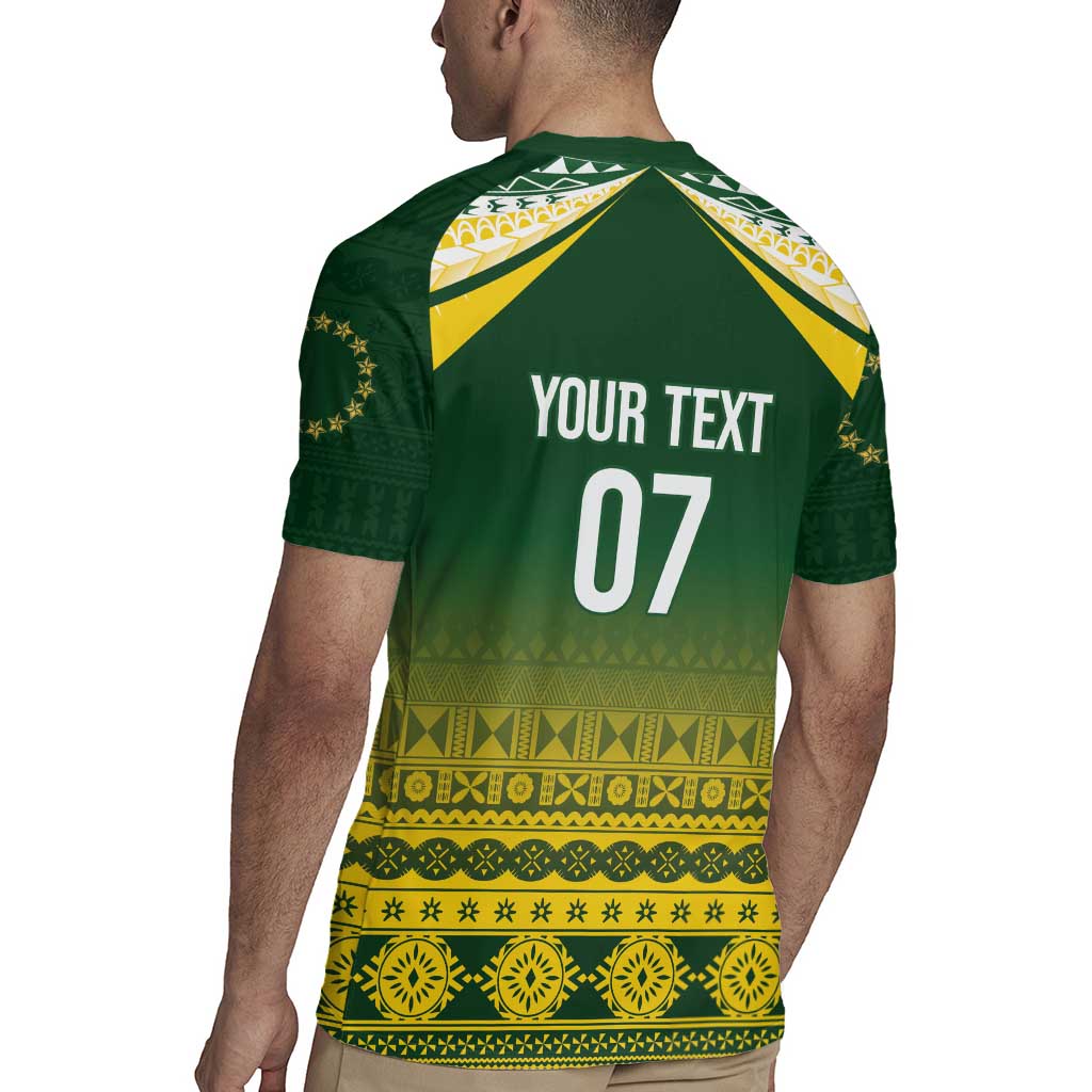 Cook Islands Rugby Custom Rugby Jersey Kuki Avaiki LT7 - Polynesian Pride