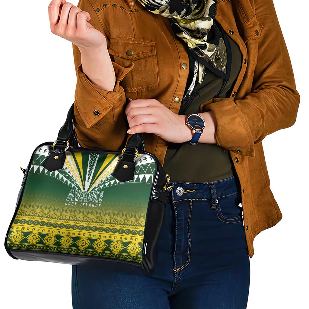 Cook Islands Rugby Shoulder Handbag Kuki Avaiki LT7 - Polynesian Pride