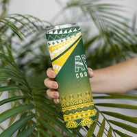 Cook Islands Rugby Skinny Tumbler Kuki Avaiki - Polynesian Pride