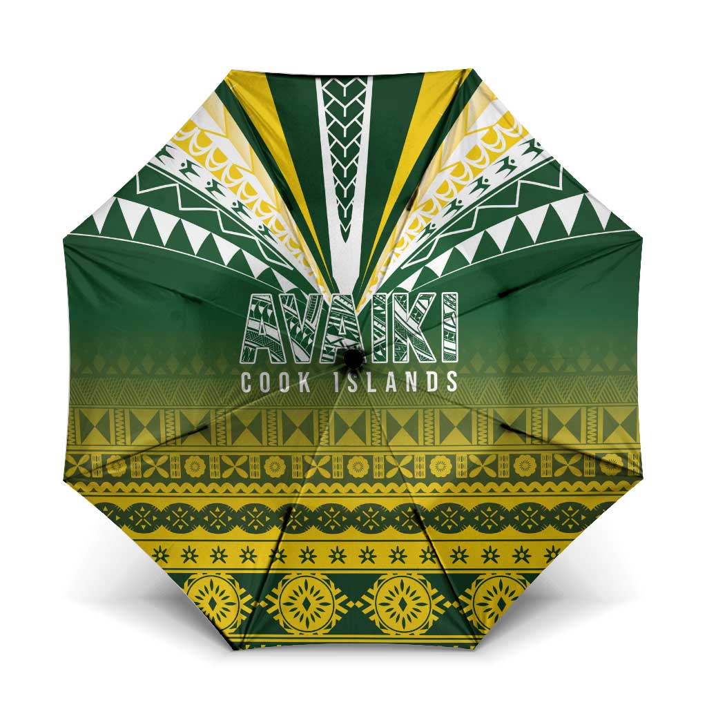 Cook Islands Rugby Umbrella Kuki Avaiki - Polynesian Pride