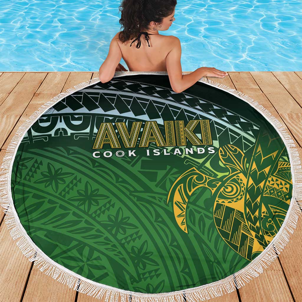 Cook Islands Rugby Kuki Avaiki Beach Blanket Tribal Turtle LT7 - Polynesian Pride