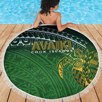 Cook Islands Rugby Kuki Avaiki Beach Blanket Tribal Turtle LT7 - Polynesian Pride