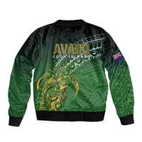 Cook Islands Rugby Kuki Avaiki Bomber Jacket Tribal Turtle LT7 - Polynesian Pride