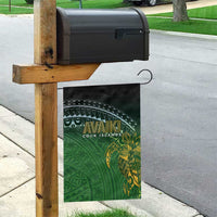 Cook Islands Rugby Kuki Avaiki Garden Flag Tribal Turtle - Polynesian Pride