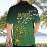 Cook Islands Rugby Kuki Avaiki Hawaiian Shirt Tribal Turtle - Polynesian Pride