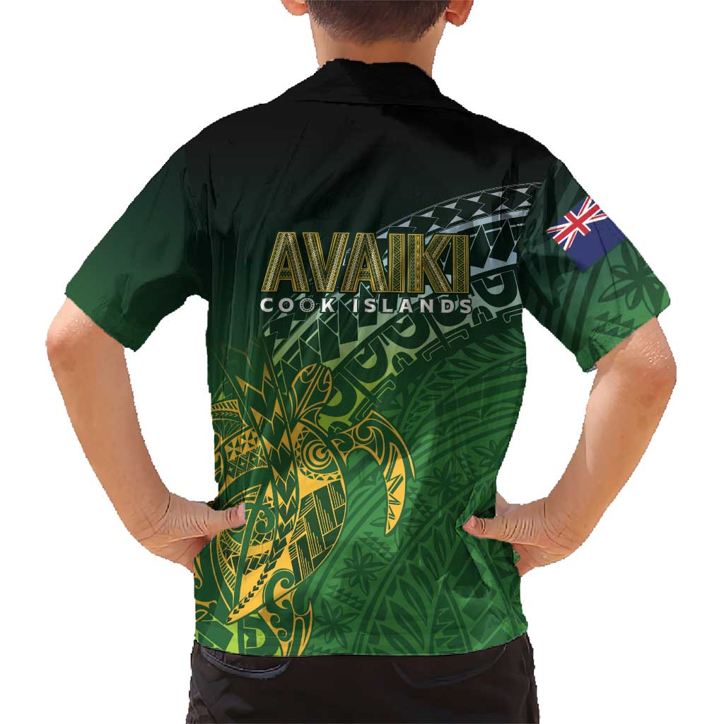 Cook Islands Rugby Kuki Avaiki Hawaiian Shirt Tribal Turtle - Polynesian Pride