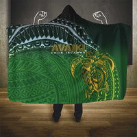 Cook Islands Rugby Kuki Avaiki Hooded Blanket Tribal Turtle LT7 - Polynesian Pride