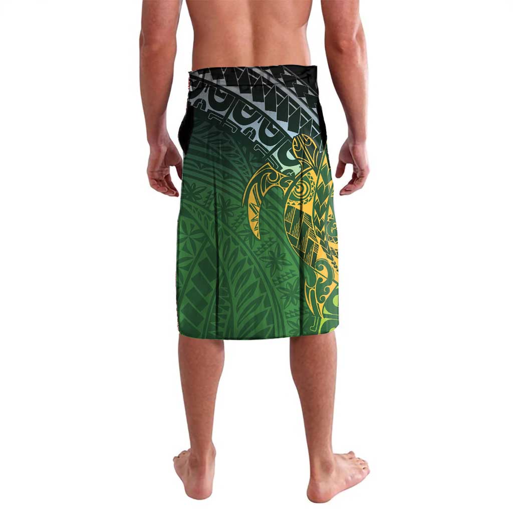 Cook Islands Rugby Kuki Avaiki Lavalava Tribal Turtle - Polynesian Pride