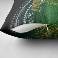 Cook Islands Rugby Kuki Avaiki Pillow Cover Tribal Turtle LT7 - Polynesian Pride
