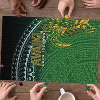 Cook Islands Rugby Kuki Avaiki Puzzle Tribal Turtle LT7 - Polynesian Pride