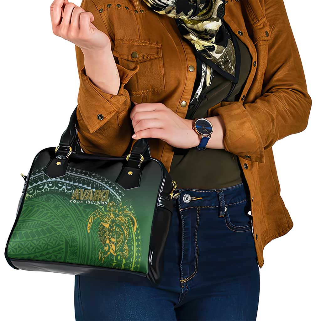 Cook Islands Rugby Kuki Avaiki Shoulder Handbag Tribal Turtle LT7 - Polynesian Pride