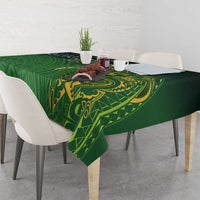 Cook Islands Rugby Kuki Avaiki Tablecloth Tribal Turtle LT7 - Polynesian Pride