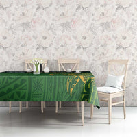 Cook Islands Rugby Kuki Avaiki Tablecloth Tribal Turtle LT7 - Polynesian Pride