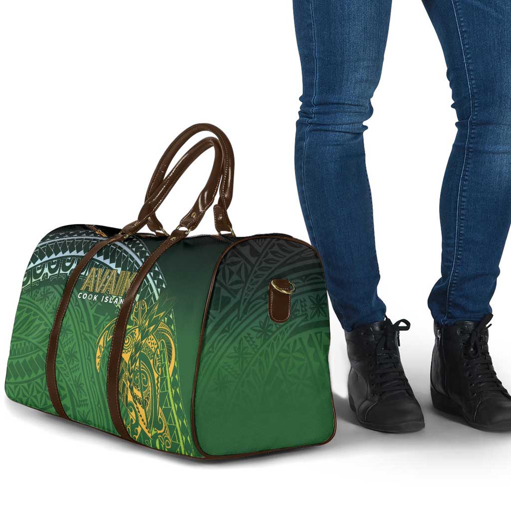 Cook Islands Rugby Kuki Avaiki Travel Bag Tribal Turtle - Polynesian Pride