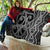 Maori Taniko Patterns Quilt Black Patiki Motifs Mix Whakairo Ngaru