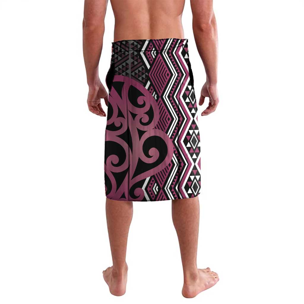 Maori Taniko Patterns Lavalava Pink Patiki Motifs Mix Whakairo Ngaru