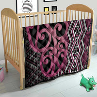 Maori Taniko Patterns Quilt Pink Patiki Motifs Mix Whakairo Ngaru
