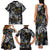 Aotearoa Takatapui Pride Family Matching Tank Maxi Dress and Hawaiian Shirt Rainbow Butterfly - Free To Love
