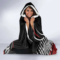 New Zealand Darts Personalised Hooded Blanket Silver Fern Dynamic
